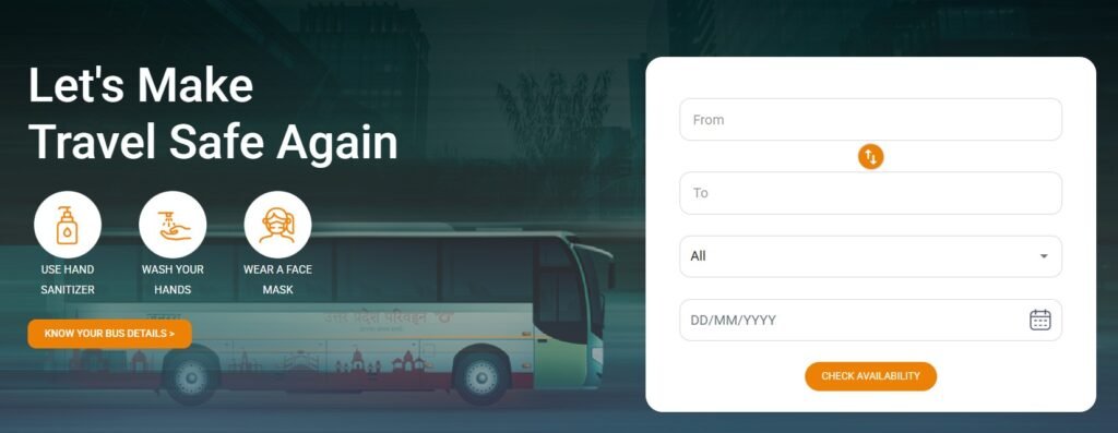UPSRTC Online Ticket Booking