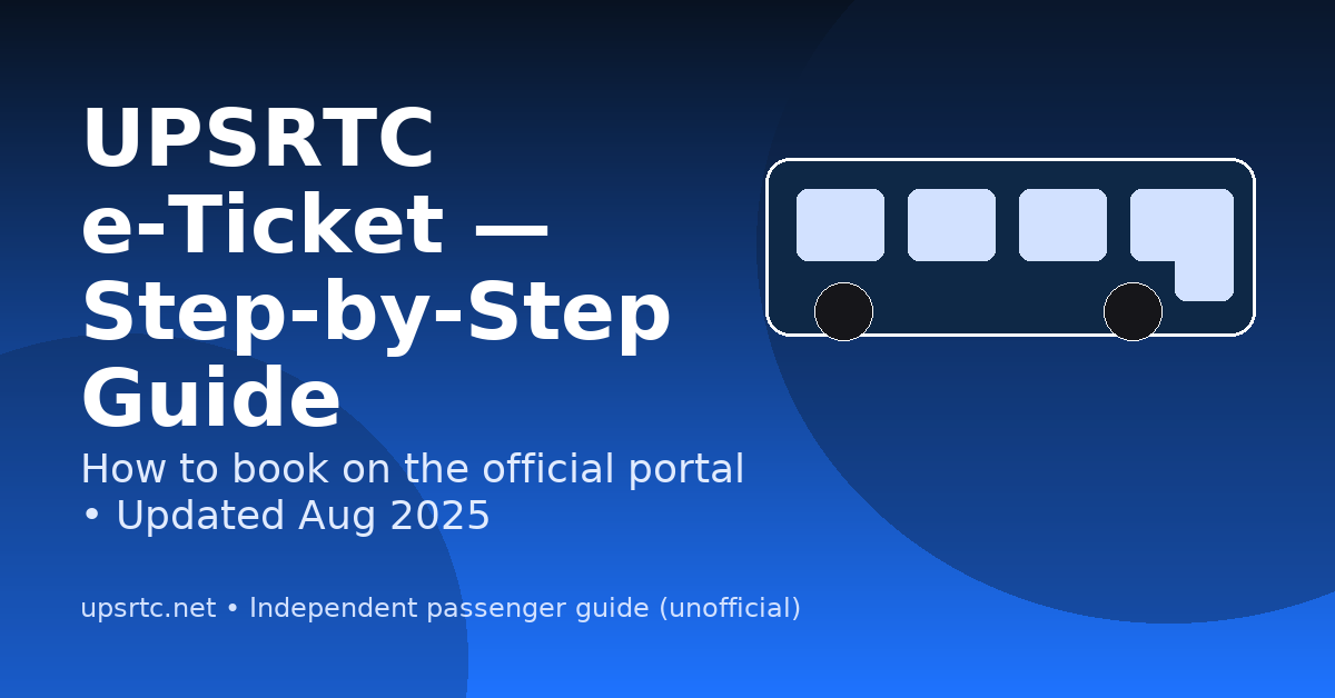 upsrtc booking