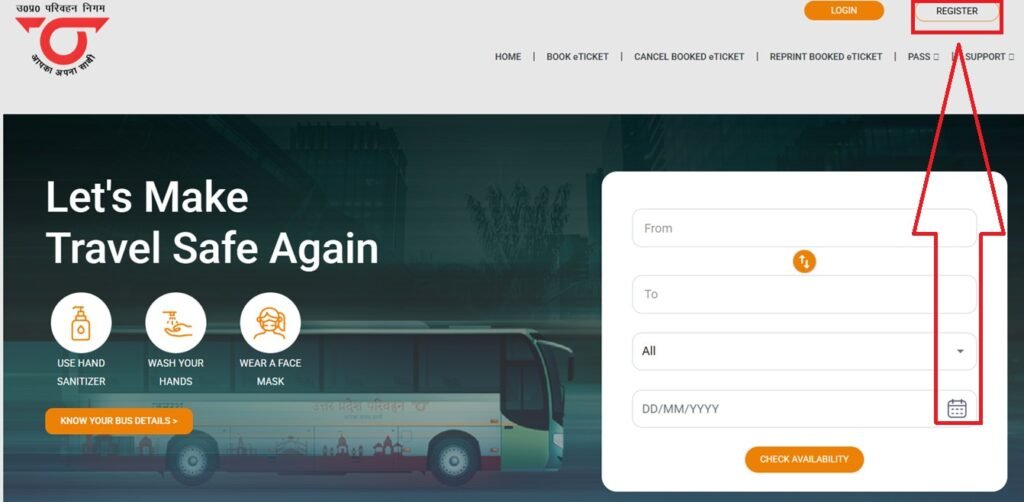 UPSRTC Registration